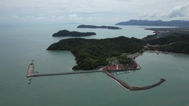 Luoghi Interesse Spiagge Attrazioni Turistiche Langkawi — Video Stock