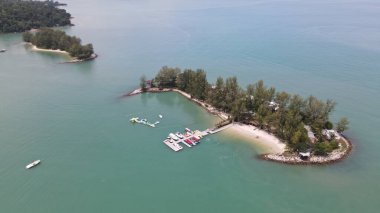 Langkawi, Malezya 24 Haziran 2022: Langkawi 'nin Tarihi Simgeleri, Plajları ve Turist Çekimleri