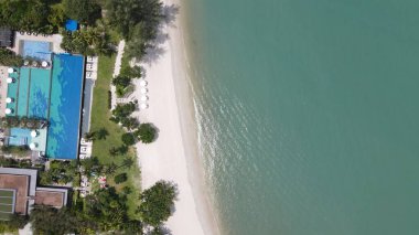 Langkawi, Malezya 24 Haziran 2022: Langkawi 'nin Tarihi Simgeleri, Plajları ve Turist Çekimleri