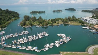 Langkawi, Malezya 24 Haziran 2022: Langkawi 'nin Tarihi Simgeleri, Plajları ve Turist Çekimleri