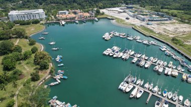 Langkawi, Malezya 24 Haziran 2022: Langkawi 'nin Tarihi Simgeleri, Plajları ve Turist Çekimleri