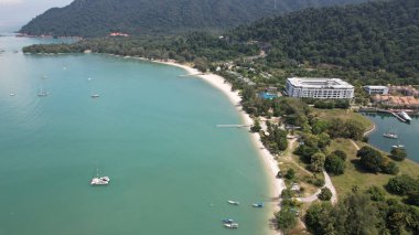 Langkawi, Malezya 24 Haziran 2022: Langkawi 'nin Tarihi Simgeleri, Plajları ve Turist Çekimleri