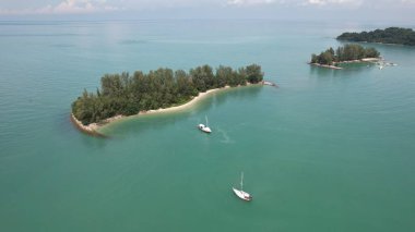 Langkawi, Malezya 24 Haziran 2022: Langkawi 'nin Tarihi Simgeleri, Plajları ve Turist Çekimleri