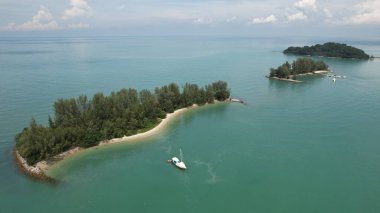 Langkawi, Malezya 24 Haziran 2022: Langkawi 'nin Tarihi Simgeleri, Plajları ve Turist Çekimleri