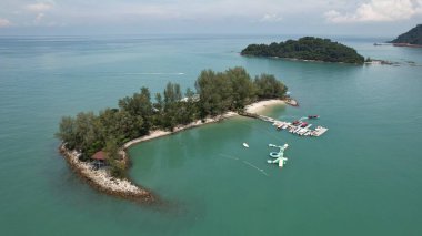Langkawi, Malezya 24 Haziran 2022: Langkawi 'nin Tarihi Simgeleri, Plajları ve Turist Çekimleri