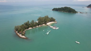 Langkawi, Malezya 24 Haziran 2022: Langkawi 'nin Tarihi Simgeleri, Plajları ve Turist Çekimleri
