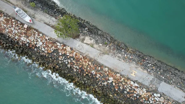 ランカウイ島のランドマーク ビーチ 観光スポット — ストック写真