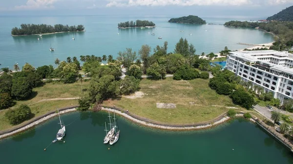 Langkawi, Malezya 24 Haziran 2022: Langkawi 'nin Tarihi Simgeleri, Plajları ve Turist Çekimleri
