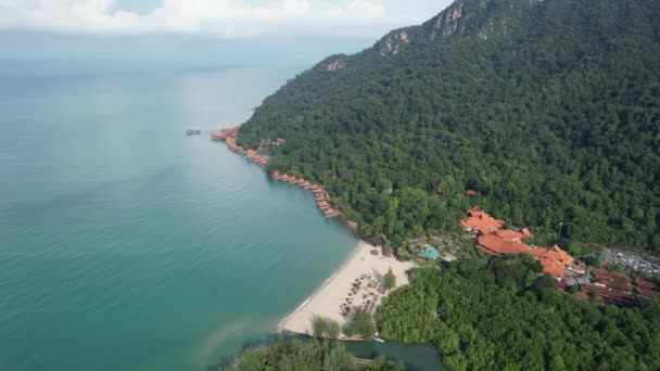 Landmarks Beaches Tourist Attractions Langkawi — Video Stock