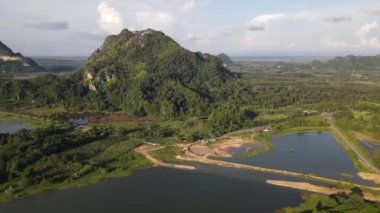 Kedah ve Perlis 'in Paddy Rice Tarlaları, Malezya