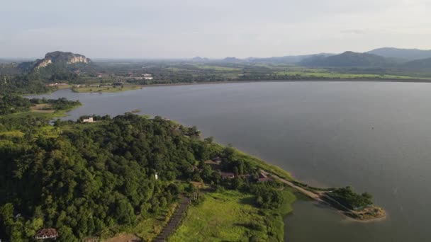 Paddy Rice Fields Kedah Och Perlis Malaysia — Stockvideo