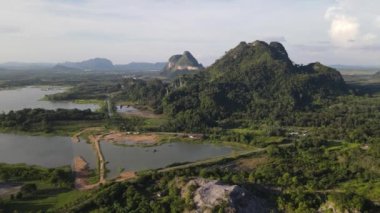 Kedah ve Perlis 'in Paddy Rice Tarlaları, Malezya
