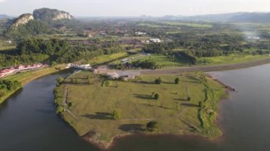 Kedah ve Perlis 'in Paddy Rice Tarlaları, Malezya