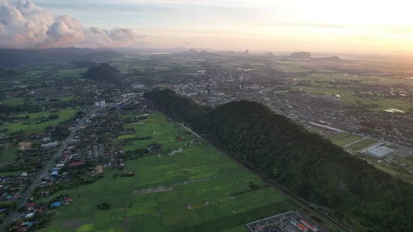 Перлис Малайзия Июня 2022 Года Город Кангар Восходе Солнца — стоковое фото