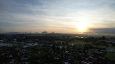 Kedah ve Perlis 'in Paddy Rice Tarlaları, Malezya