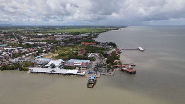 Perlis, Malezya 29 Haziran 2022: Kuala Perlis Sahil Kenti