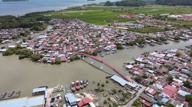 Perlis, Malezya 29 Haziran 2022: Kuala Perlis Sahil Kenti