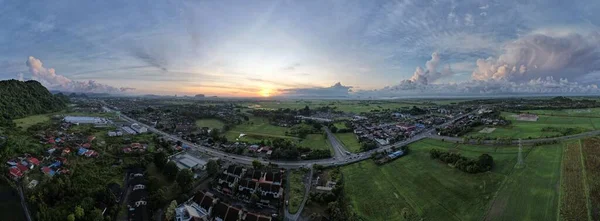 Perlis Malaysia June 2022 Beautiful Kangar City Sunrise — Stockfoto