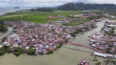 Kedah ve Perlis 'in Paddy Rice Tarlaları, Malezya