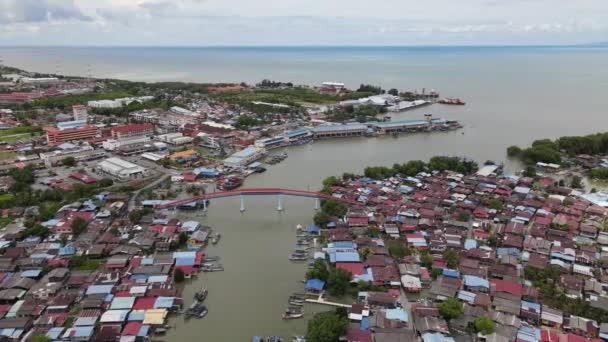 Campos Arroz Paddy Kedah Perlis Malásia — Vídeo de Stock