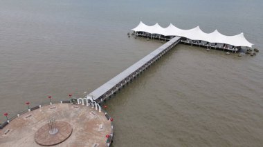 Perlis, Malezya 29 Haziran 2022: Kuala Perlis Sahil Kenti