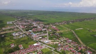 Kedah ve Perlis 'in Paddy Rice Tarlaları, Malezya