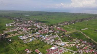 Kedah ve Perlis 'in Paddy Rice Tarlaları, Malezya