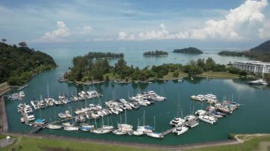 Langkawi, Malezya 24 Haziran 2022: Langkawi 'nin Tarihi Simgeleri, Plajları ve Turist Çekimleri