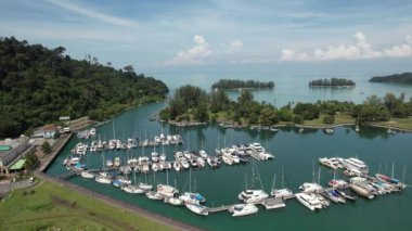 Langkawi, Malezya 24 Haziran 2022: Langkawi 'nin Tarihi Simgeleri, Plajları ve Turist Çekimleri