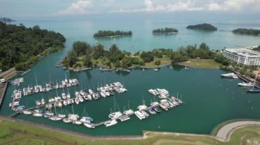 Langkawi, Malezya 24 Haziran 2022: Langkawi 'nin Tarihi Simgeleri, Plajları ve Turist Çekimleri