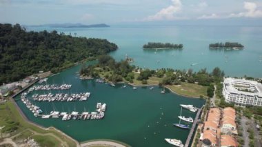 Langkawi, Malezya 24 Haziran 2022: Langkawi 'nin Tarihi Simgeleri, Plajları ve Turist Çekimleri