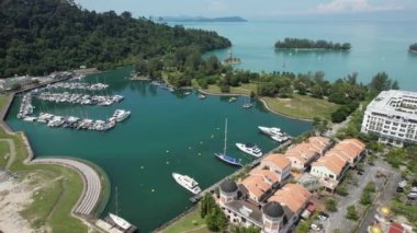 Langkawi, Malezya 24 Haziran 2022: Langkawi 'nin Tarihi Simgeleri, Plajları ve Turist Çekimleri