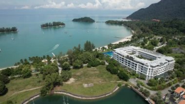 Langkawi, Malezya 24 Haziran 2022: Langkawi 'nin Tarihi Simgeleri, Plajları ve Turist Çekimleri