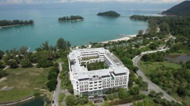 Langkawi, Malezya 24 Haziran 2022: Langkawi 'nin Tarihi Simgeleri, Plajları ve Turist Çekimleri