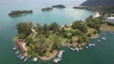 Langkawi, Malezya 24 Haziran 2022: Langkawi 'nin Tarihi Simgeleri, Plajları ve Turist Çekimleri