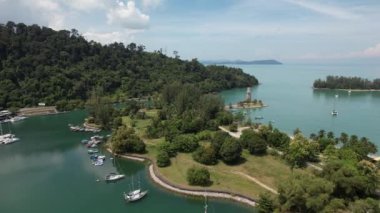 Langkawi, Malezya 24 Haziran 2022: Langkawi 'nin Tarihi Simgeleri, Plajları ve Turist Çekimleri