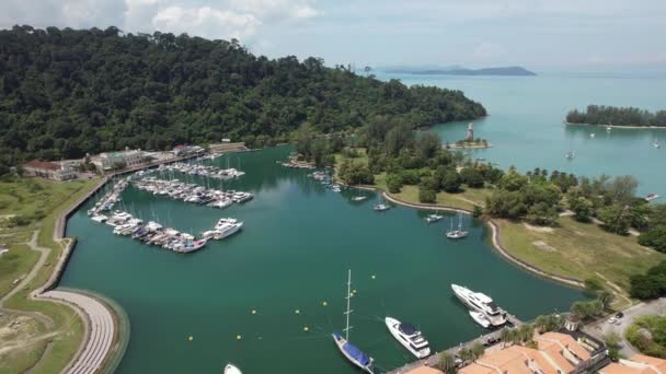 Langkawi Malajsie Června 2022 Památky Pláže Turistické Atrakce Langkawi — Stock video