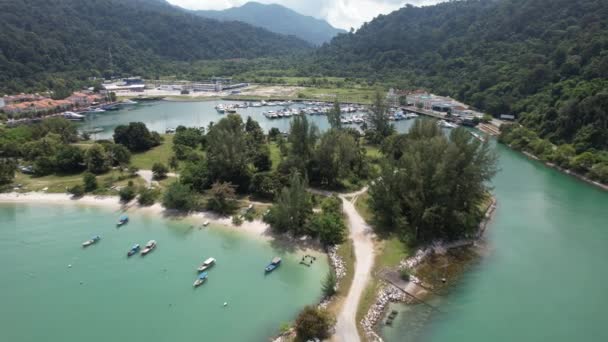 Langkawi Malasia Junio 2022 Lugares Interés Playas Atracciones Turísticas Langkawi — Vídeos de Stock