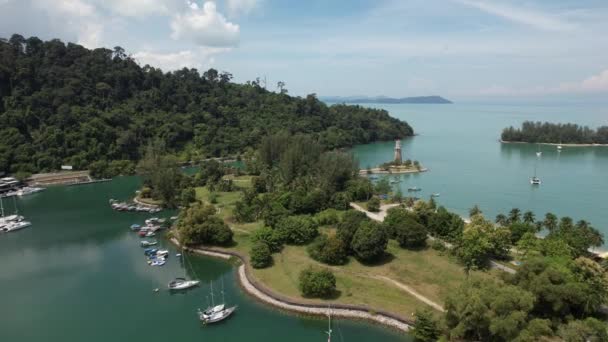 Langkawi Malaysia June 2022 Landmarks Beaches Tourist Attractions Langkawi — стокове відео