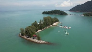 Langkawi, Malezya 24 Haziran 2022: Langkawi 'nin Tarihi Simgeleri, Plajları ve Turist Çekimleri