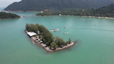 Langkawi, Malezya 24 Haziran 2022: Langkawi 'nin Tarihi Simgeleri, Plajları ve Turist Çekimleri