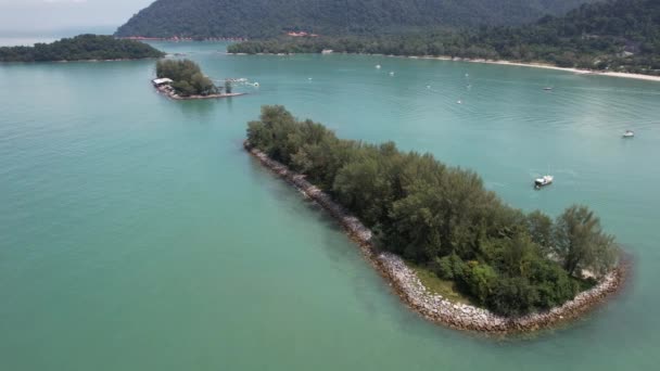 Langkawi Malasia Junio 2022 Lugares Interés Playas Atracciones Turísticas Langkawi — Vídeos de Stock