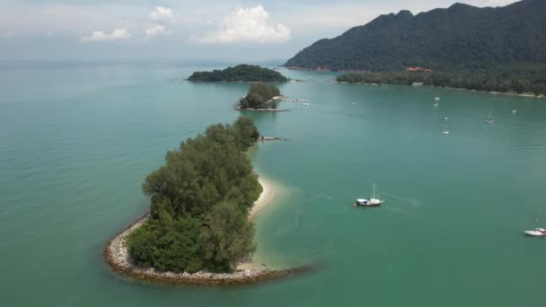 Langkawi Malasia Junio 2022 Lugares Interés Playas Atracciones Turísticas Langkawi — Vídeos de Stock