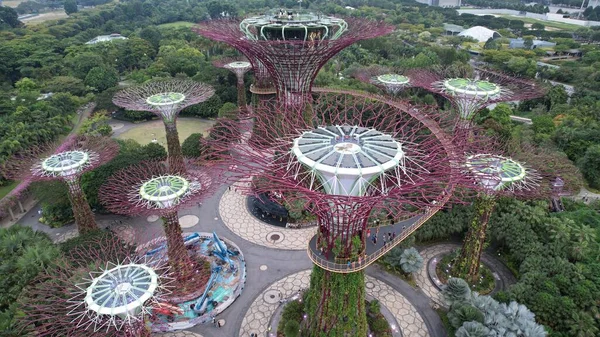 Marina Bay Singapur Července 2022 Landmark Buildings Tourist Attractions Singapore — Stock fotografie