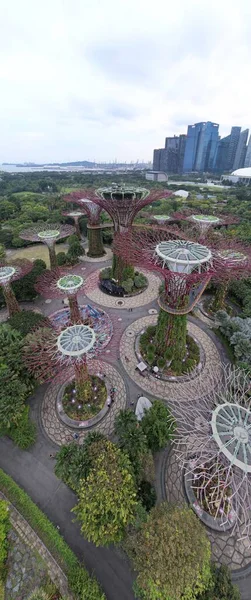 Marina Bay Singapore July 2022 Landmark Buildings Tourist Attractions Singapore — Stockfoto