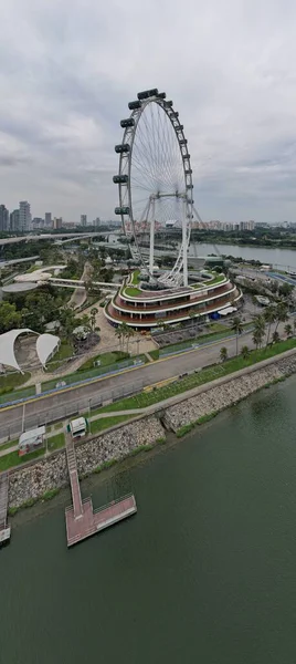 Marina Bay Singapore July 2022 Landmark Buildings Tourist Attractions Singapore — Fotografia de Stock