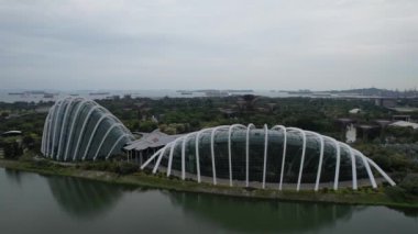 Marina Körfezi, Singapur - 13 Temmuz 2022: Singapur Tarihi Binalar ve Turist Çekimleri