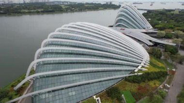 Marina Körfezi, Singapur - 13 Temmuz 2022: Singapur Tarihi Binalar ve Turist Çekimleri