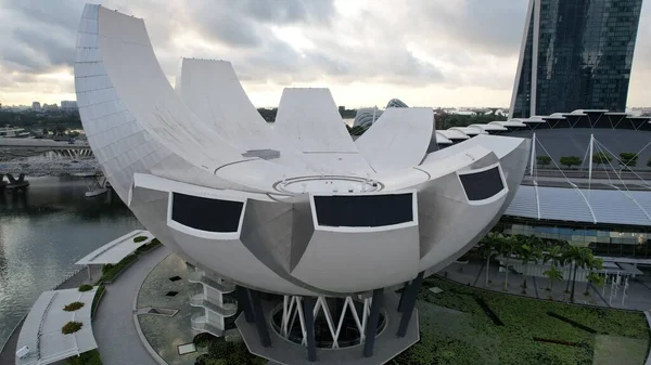 Marina Bay Singapore July 2022 Landmark Buildings Tourist Attractions Singapore — Stock Photo, Image