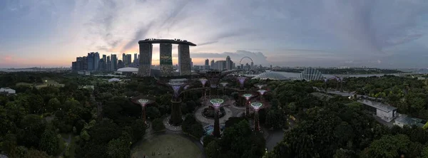Marina Bay Singapore July 2022 Landmark Buildings Tourist Attractions Singapore — Fotografia de Stock
